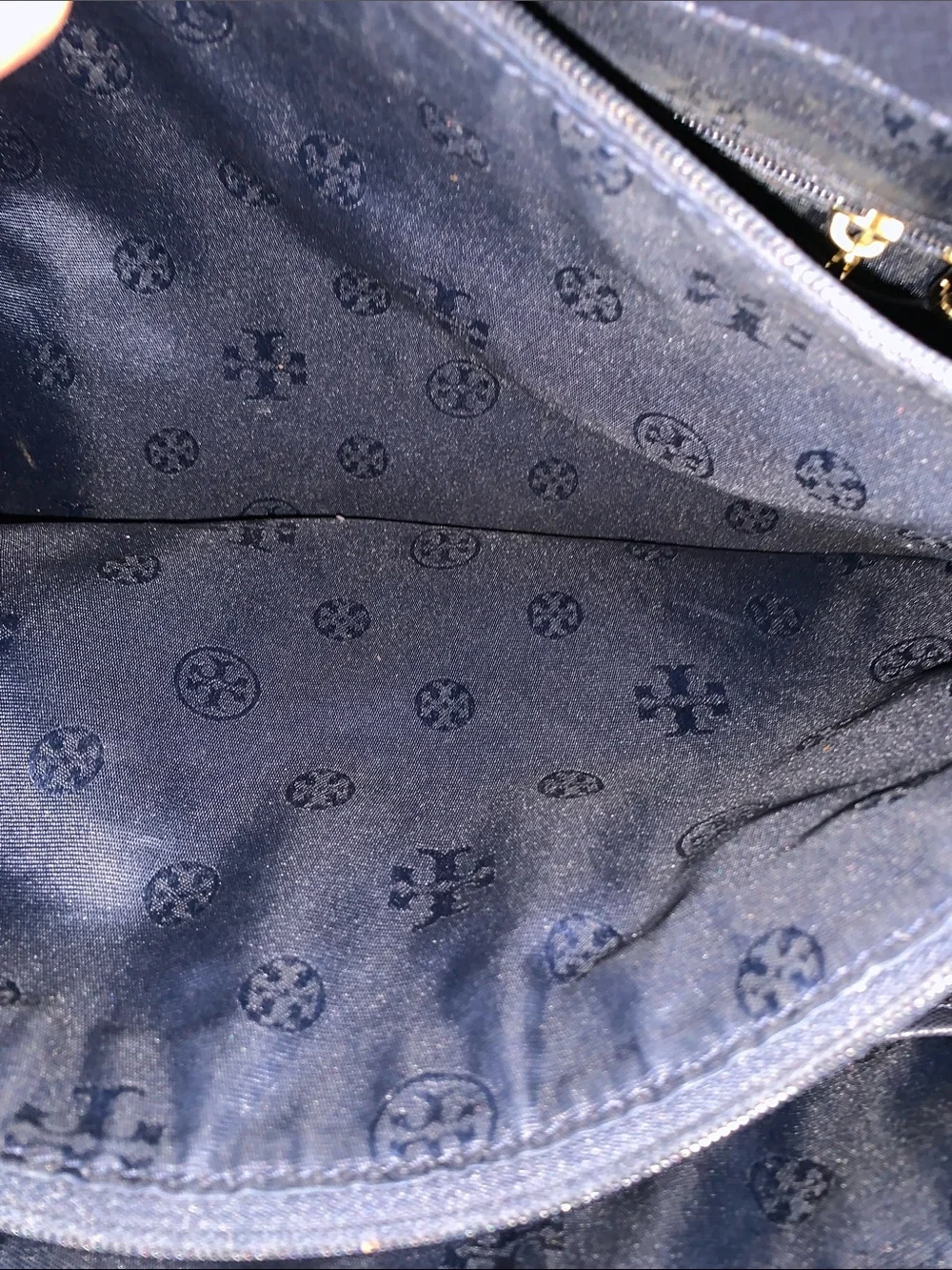 GUC Tory Burch Dark Navy Tote